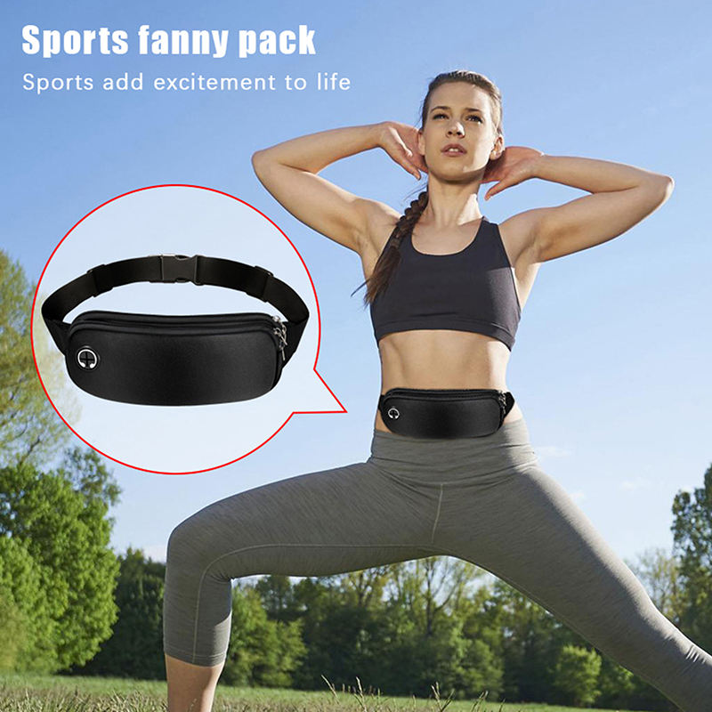 Crossfit Gym - Durable Multi-Functional Sports Running Waist Bag