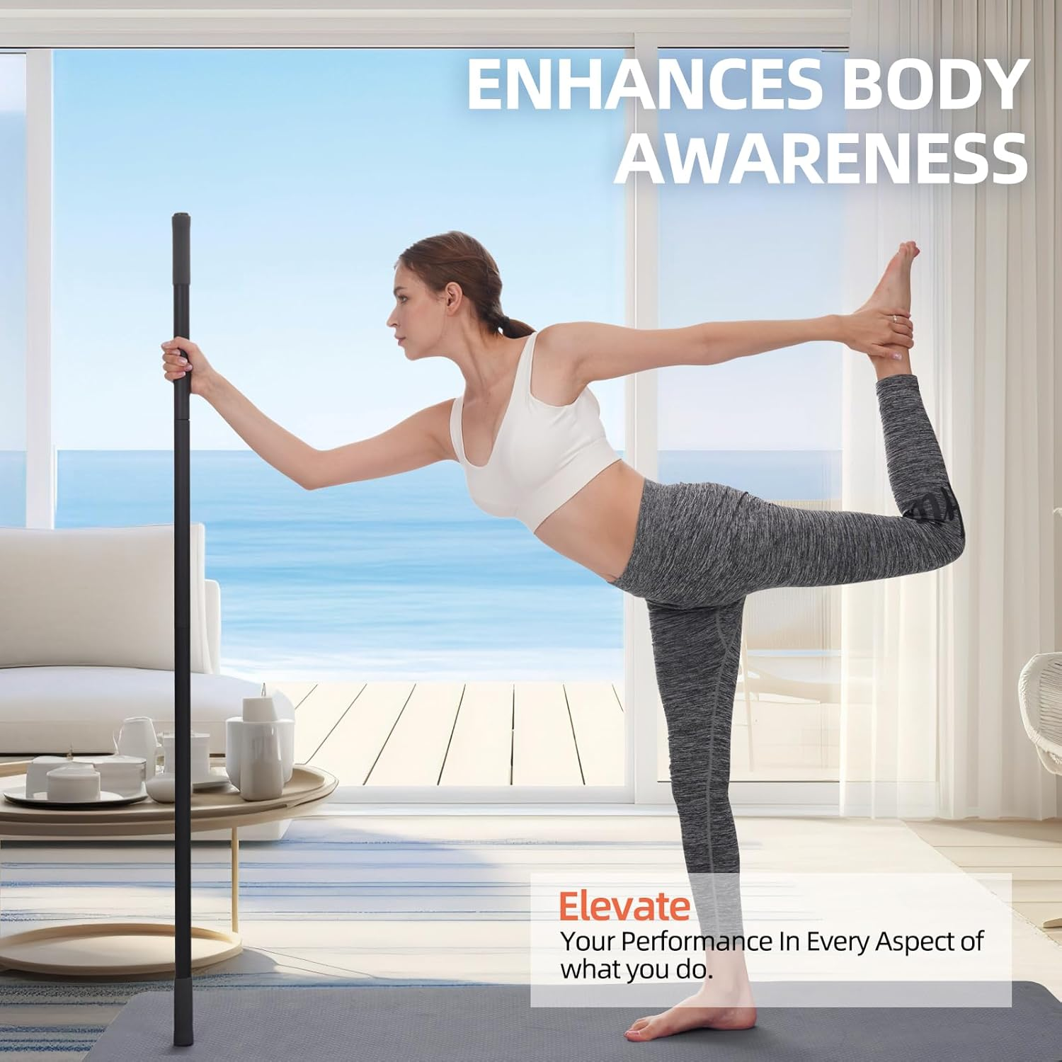 Yoga Stick Adjustable Mobility - Crossfit Gym recensione e prezzo
