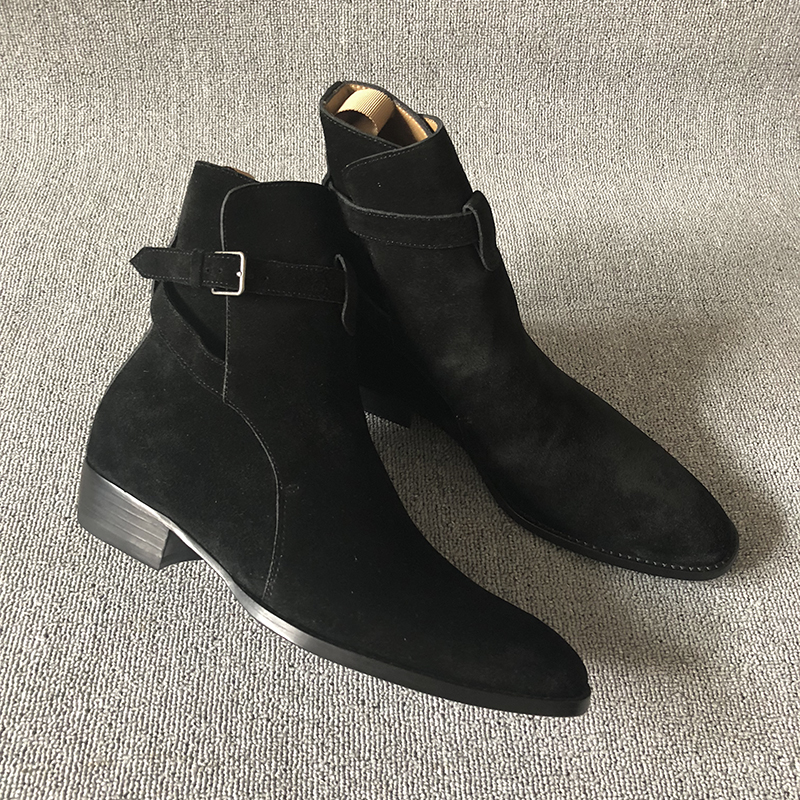 Black Brown Genuine Cow Suede  - Crossfit Male recensione e prezzo