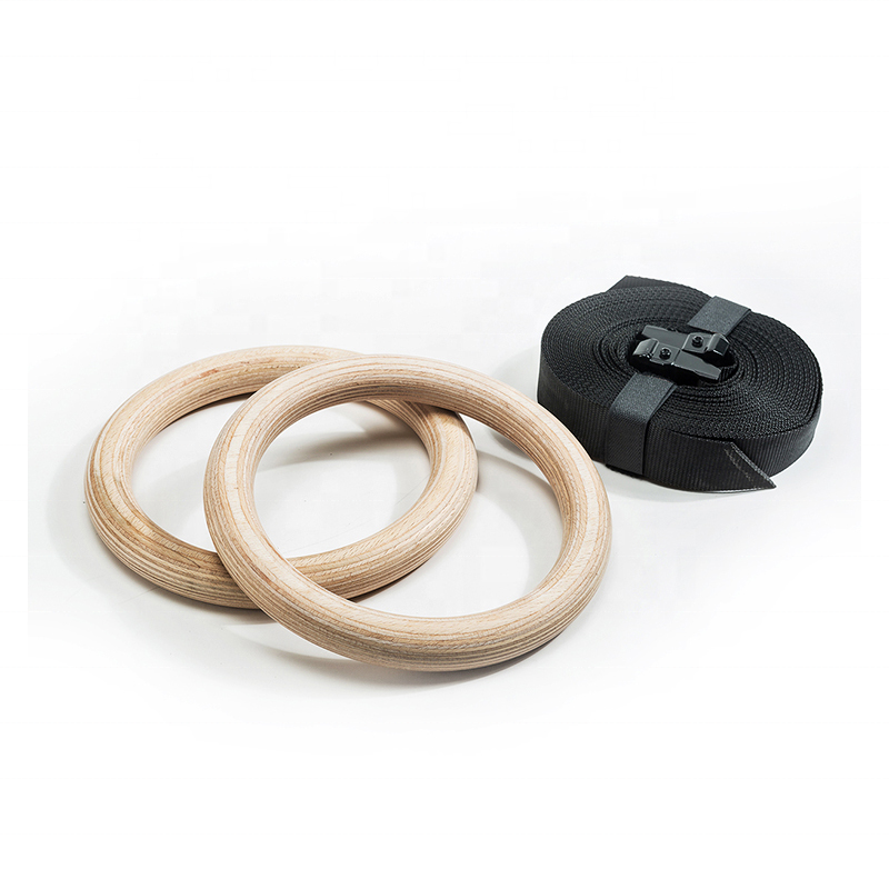 Outdoor Fitness Equipment Gym  - Gymnastic Ring Wood recensione e prezzo