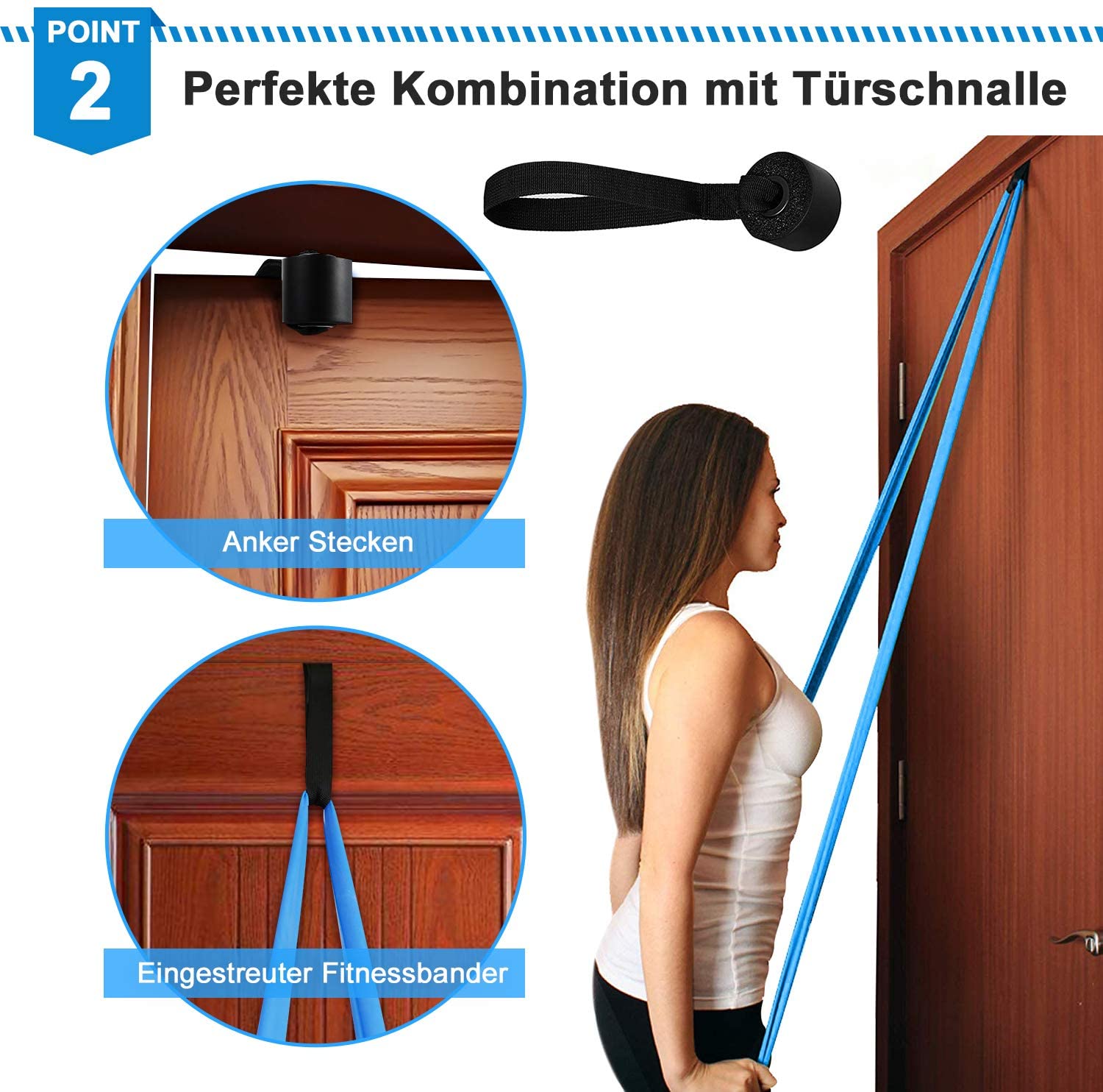 Elastic Fitness Bands 3Pcs Res - Crossfit Workout With Equipment recensione e prezzo