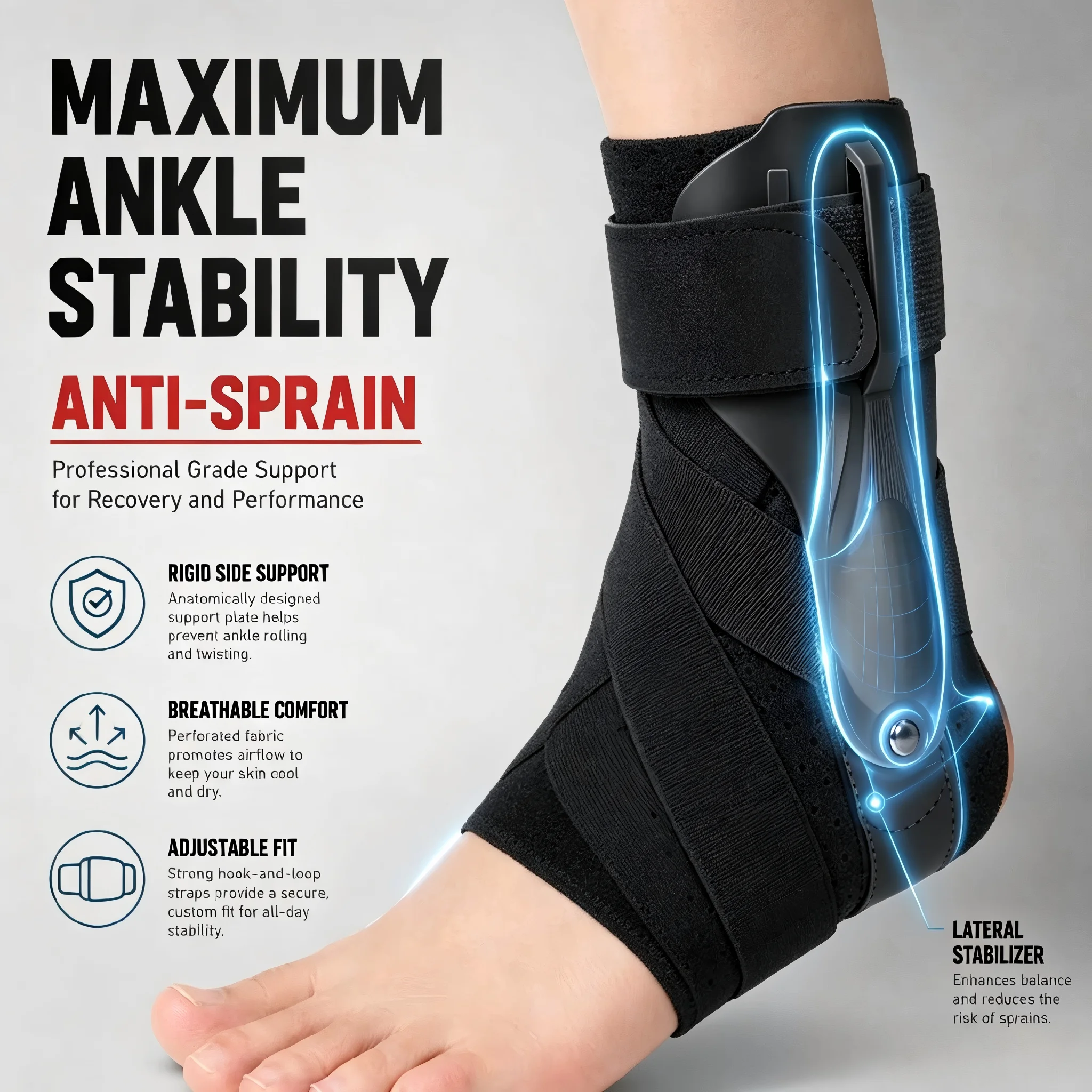 1/2PCS Ankle Brace for Spraine - Ankle Mobility Band recensione e prezzo