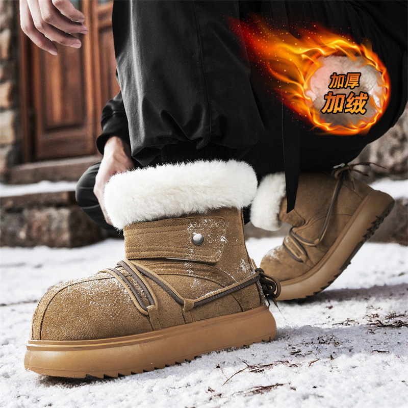 2025 New Winter Men Snow Boots - Crossfit Male recensione e prezzo