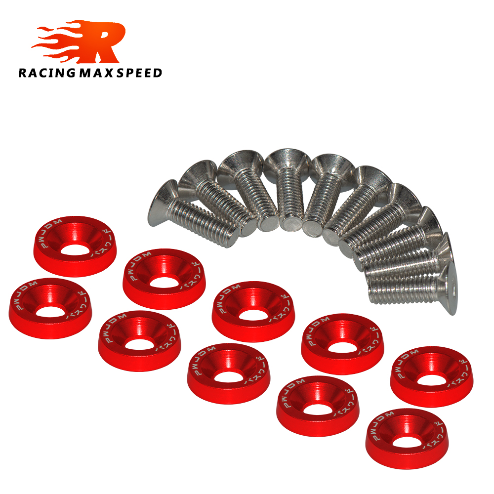 10PCS M6 JDM Car Modified Hex  - Bumper Plate 10Kg recensione e prezzo