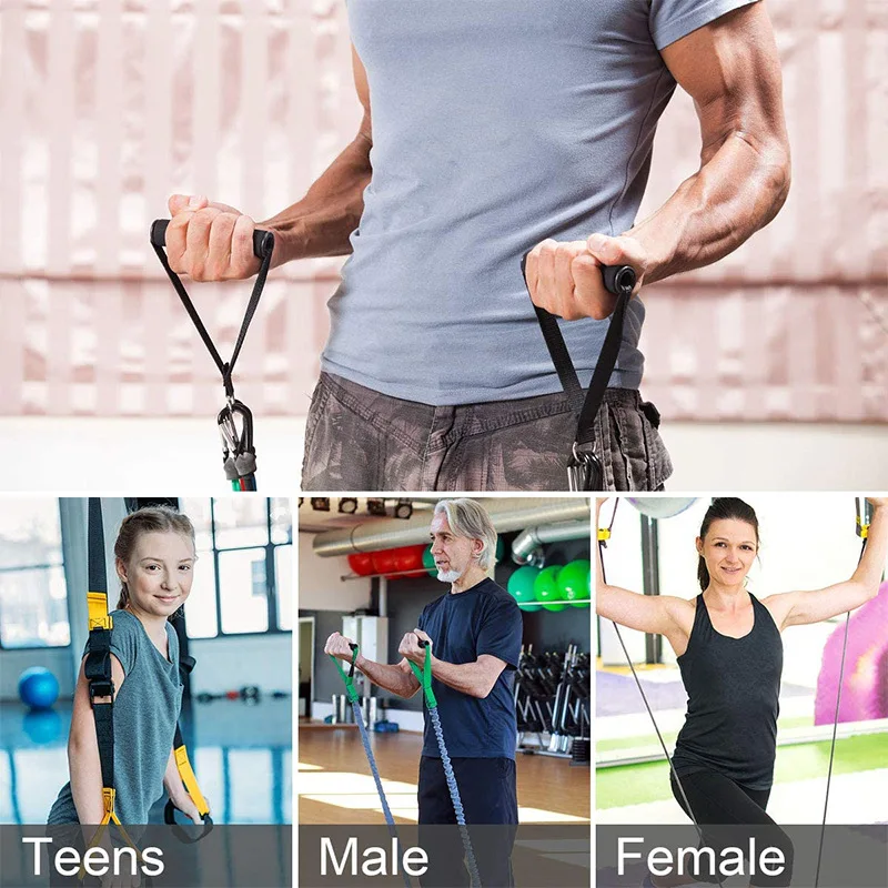 2PC Resistance Bands Sport Cro - Crossfit Training Gear recensione e prezzo