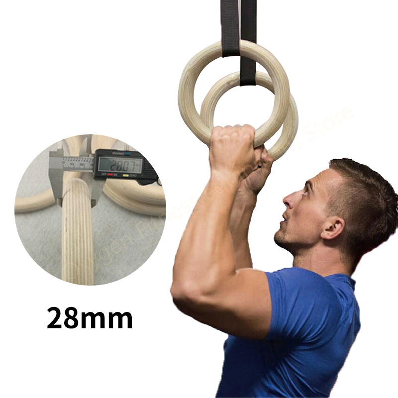 28mm Birch Gymnastics Rings Wi - Gymnastic Ring Wood recensione e prezzo