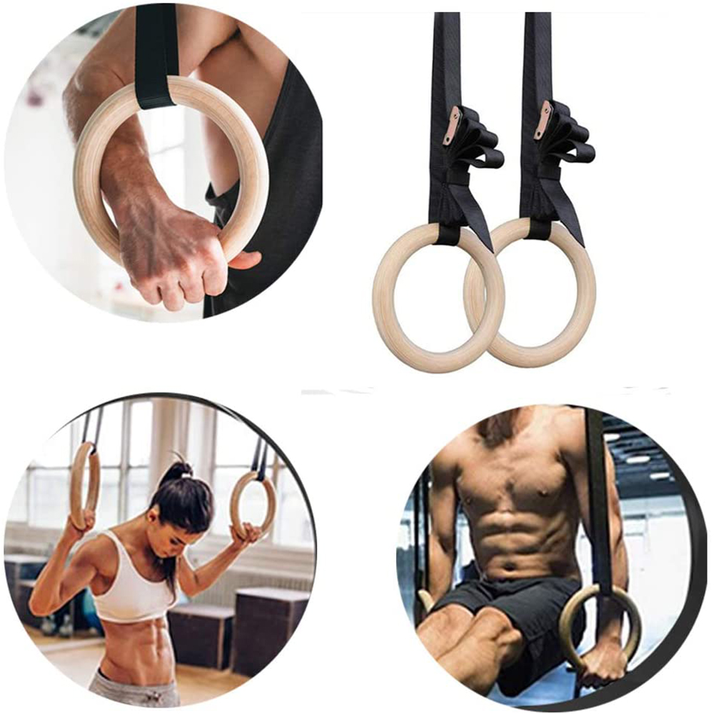 28/32MM Fitness Wooden Gymnast - Gymnastic Ring Wood recensione e prezzo
