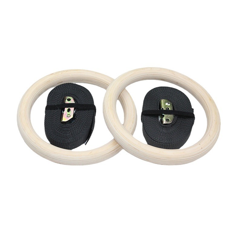 Fitness Gymnastic Rings with A - Gymnastic Ring Wood recensione e prezzo