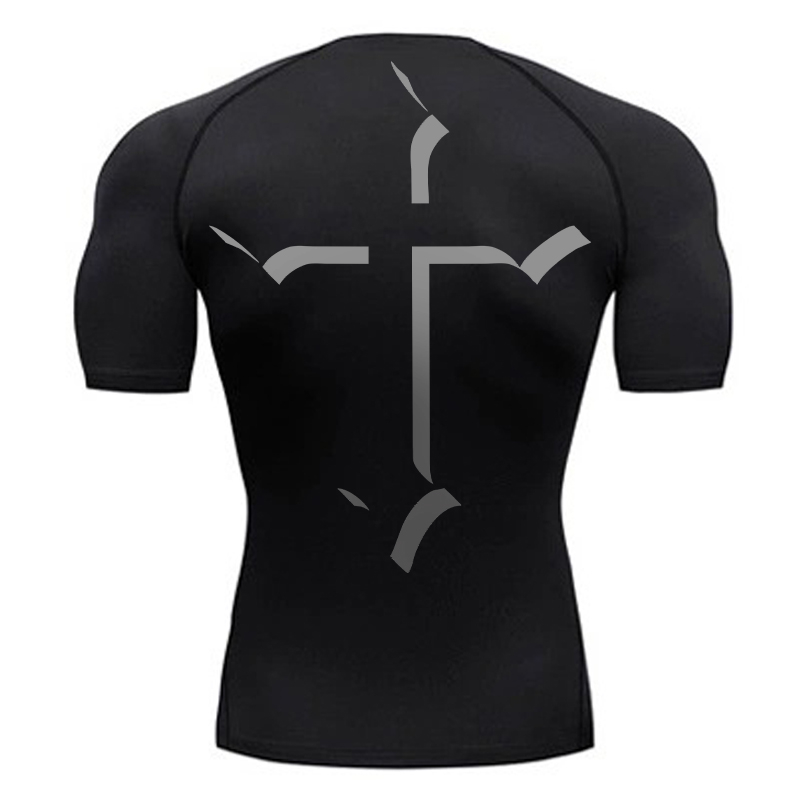 Cross Print Compression Shirt  - Crossfit Gym recensione e prezzo