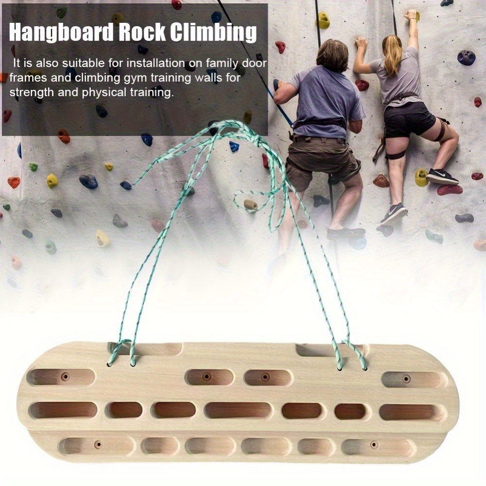New Wooden Climbing Wall Set—H - Gymnastic Ring Wood recensione e prezzo