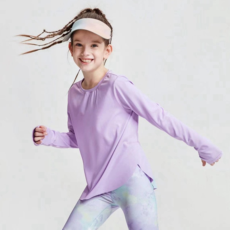 Girls Long Sleeve Shirts Quick - Crossfit Gym recensione e prezzo