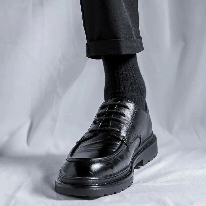 Lace Up Round Toe Men's Leathe - Crossfit Male recensione e prezzo