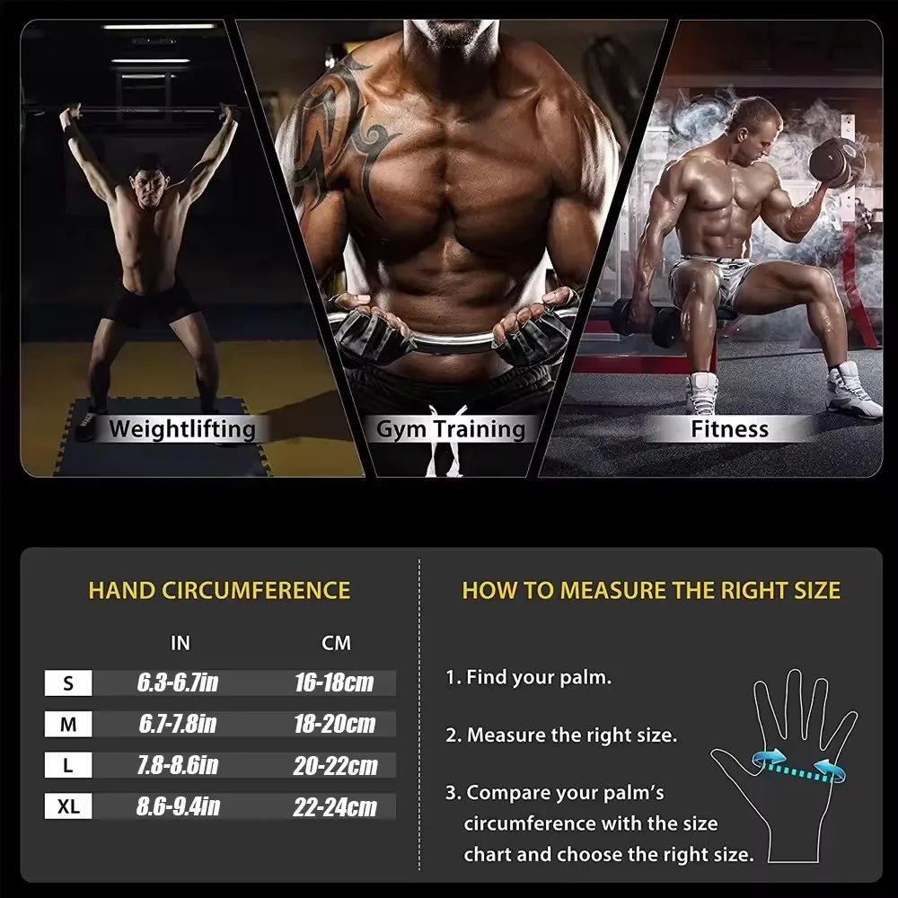 1Pair Half Finger Gym Fitness  - Crossfit Training Gear recensione e prezzo