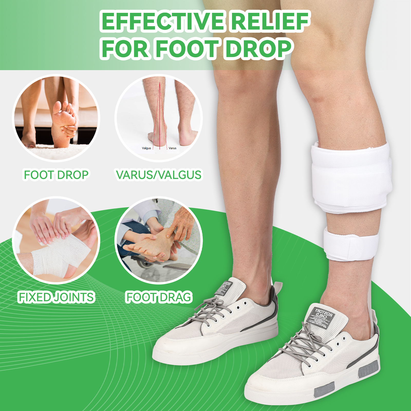AFO Drop Foot Brace for Walkin - Ankle Mobility Band recensione e prezzo