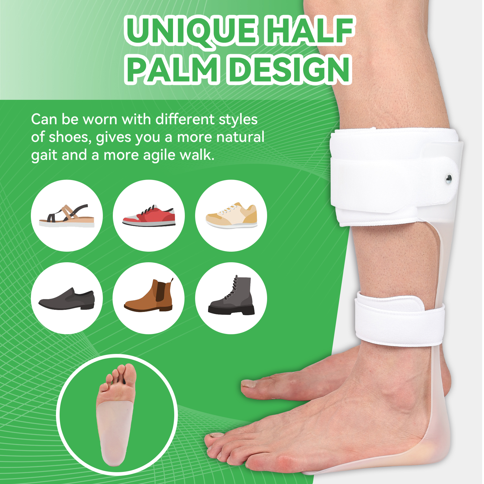 AFO Drop Foot Brace for Walkin - Ankle Mobility Band recensione e prezzo