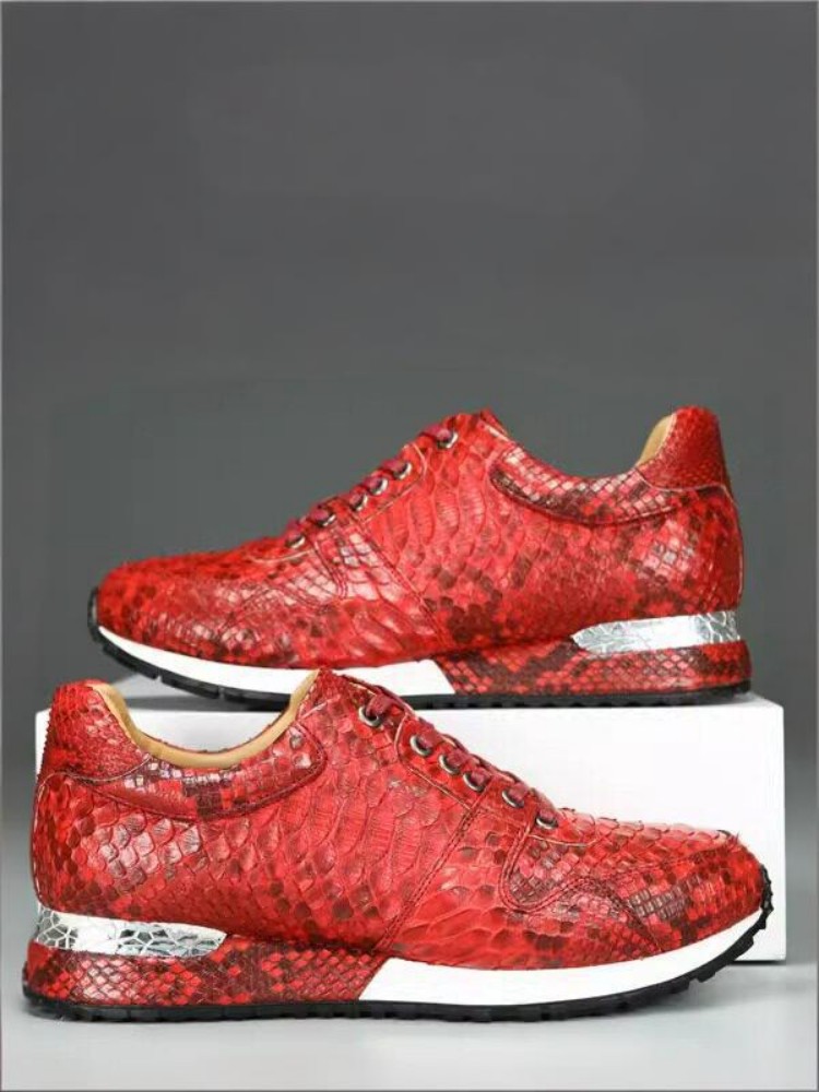 Concise Solid Color Snakeskin  - Crossfit Male recensione e prezzo