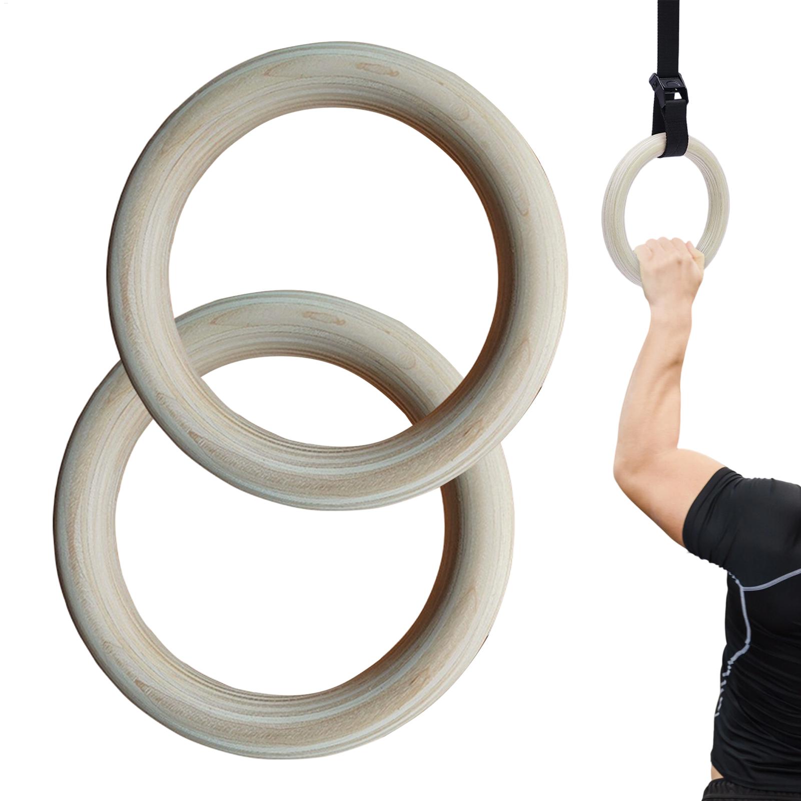 Gymnastic Rings 2pcs/set Adjus - Gymnastic Ring Wood recensione e prezzo