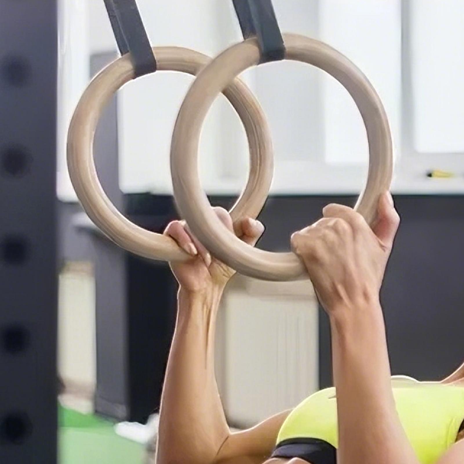 Gymnastic Rings 2pcs/set Adjus - Gymnastic Ring Wood recensione e prezzo