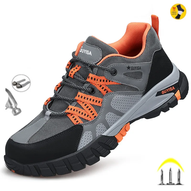 Men Steel Toe Safety Shoes Ind - Crossfit Male recensione e prezzo