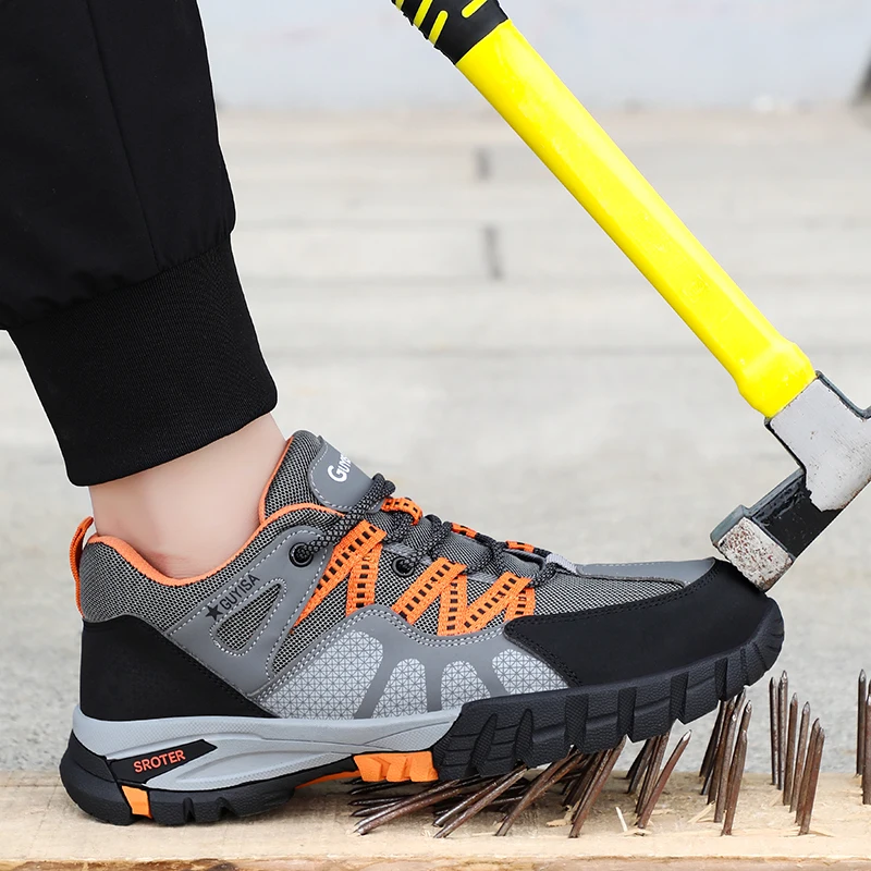 Men Steel Toe Safety Shoes Ind - Crossfit Male recensione e prezzo