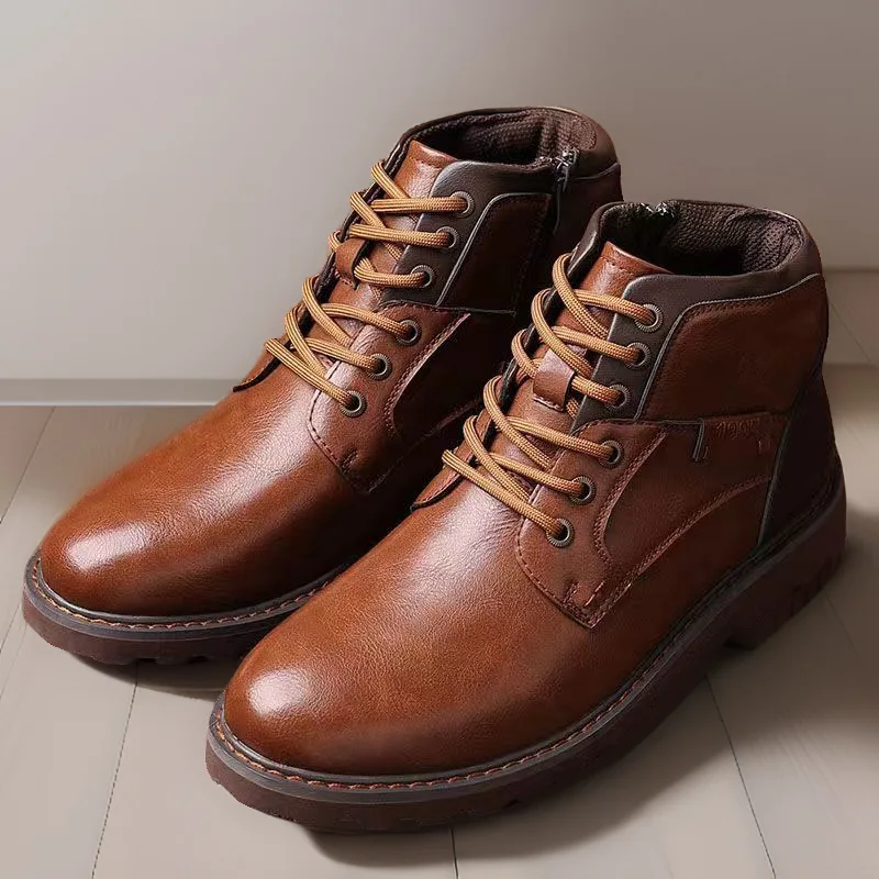 Handmade Men Boots Autumn Wint - Crossfit Male recensione e prezzo