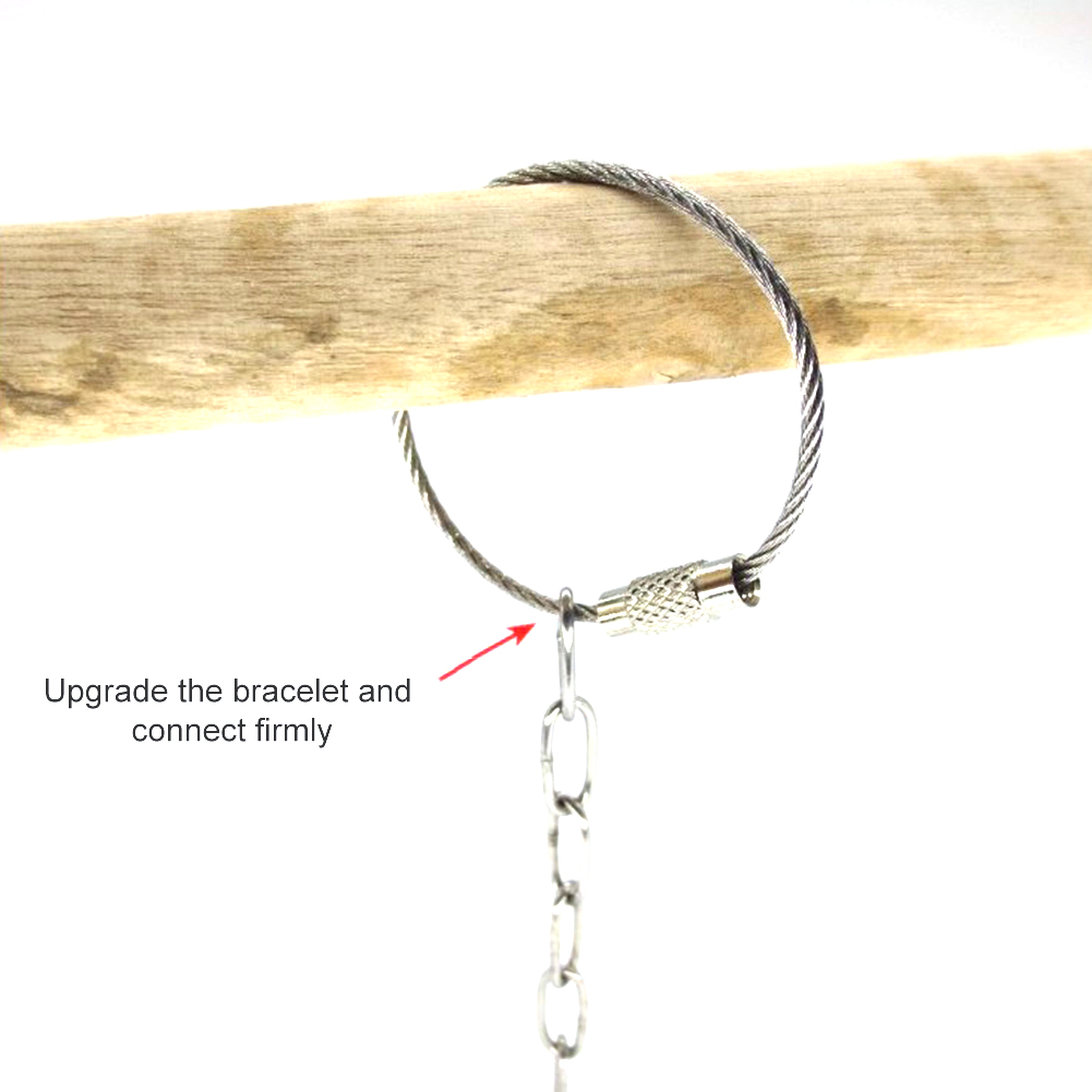 1Pcs Pet Parrot Leg Ring Ankle - Gymnastic Ring Wood recensione e prezzo